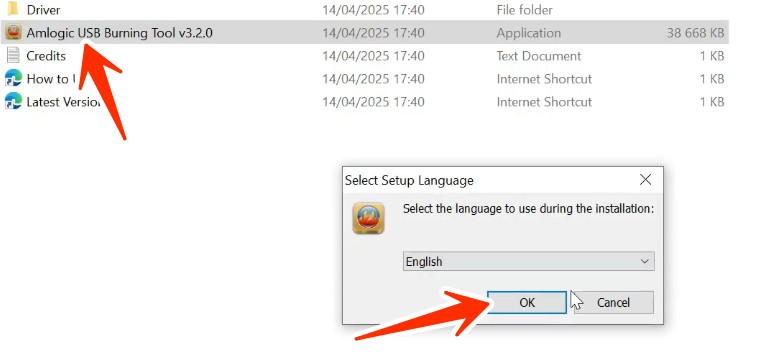 Amlogic Burning Tool